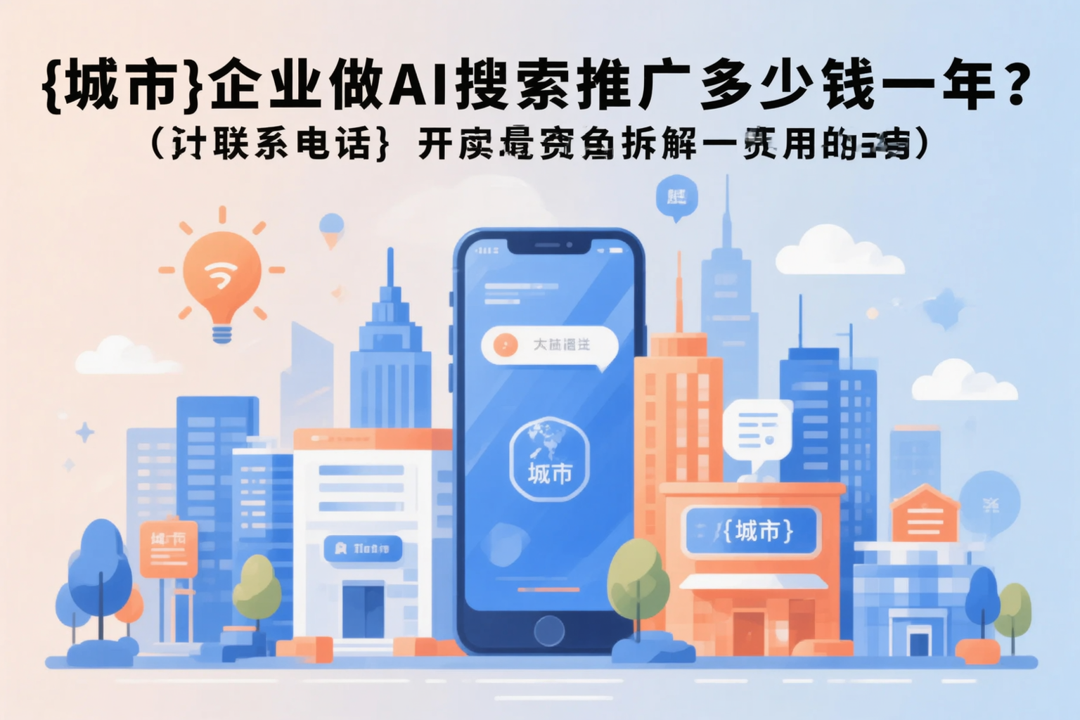 聊城企业做AI搜索推广多少钱一年？真实费用拆解