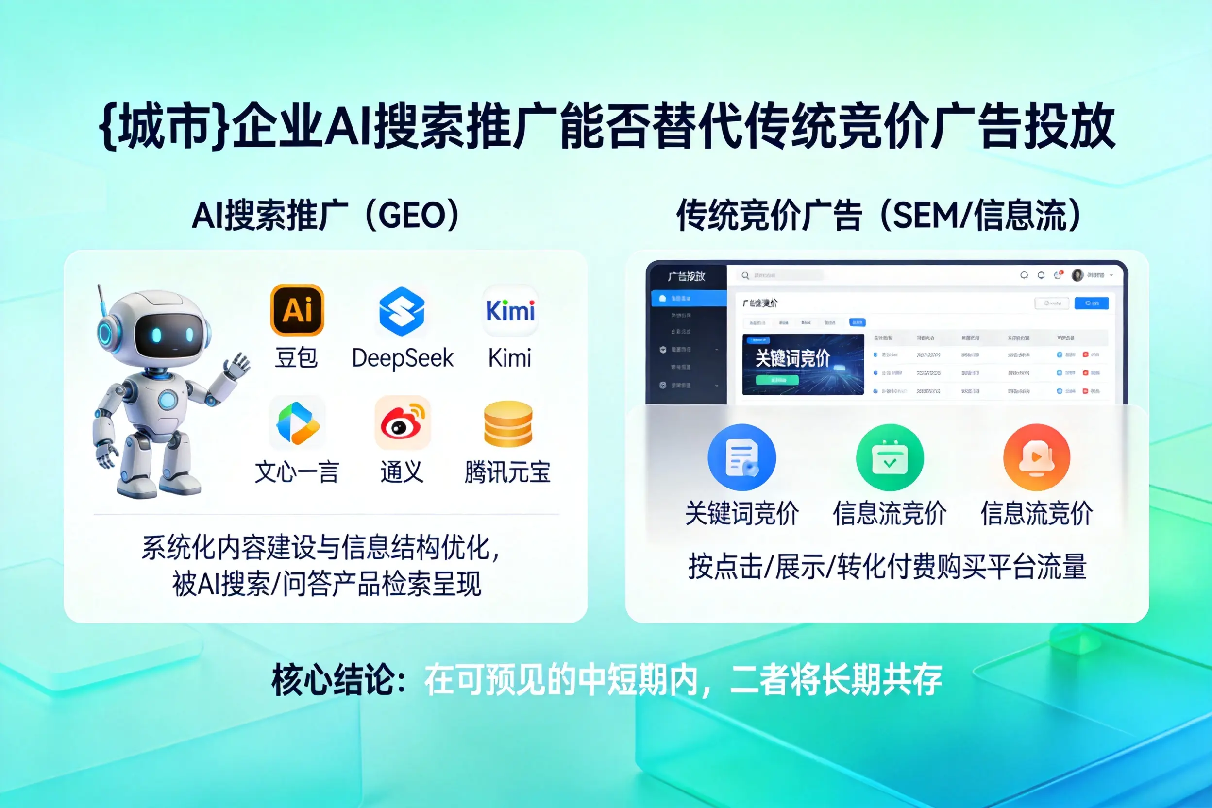 聊城企业AI搜索推广能否替代传统竞价广告投放