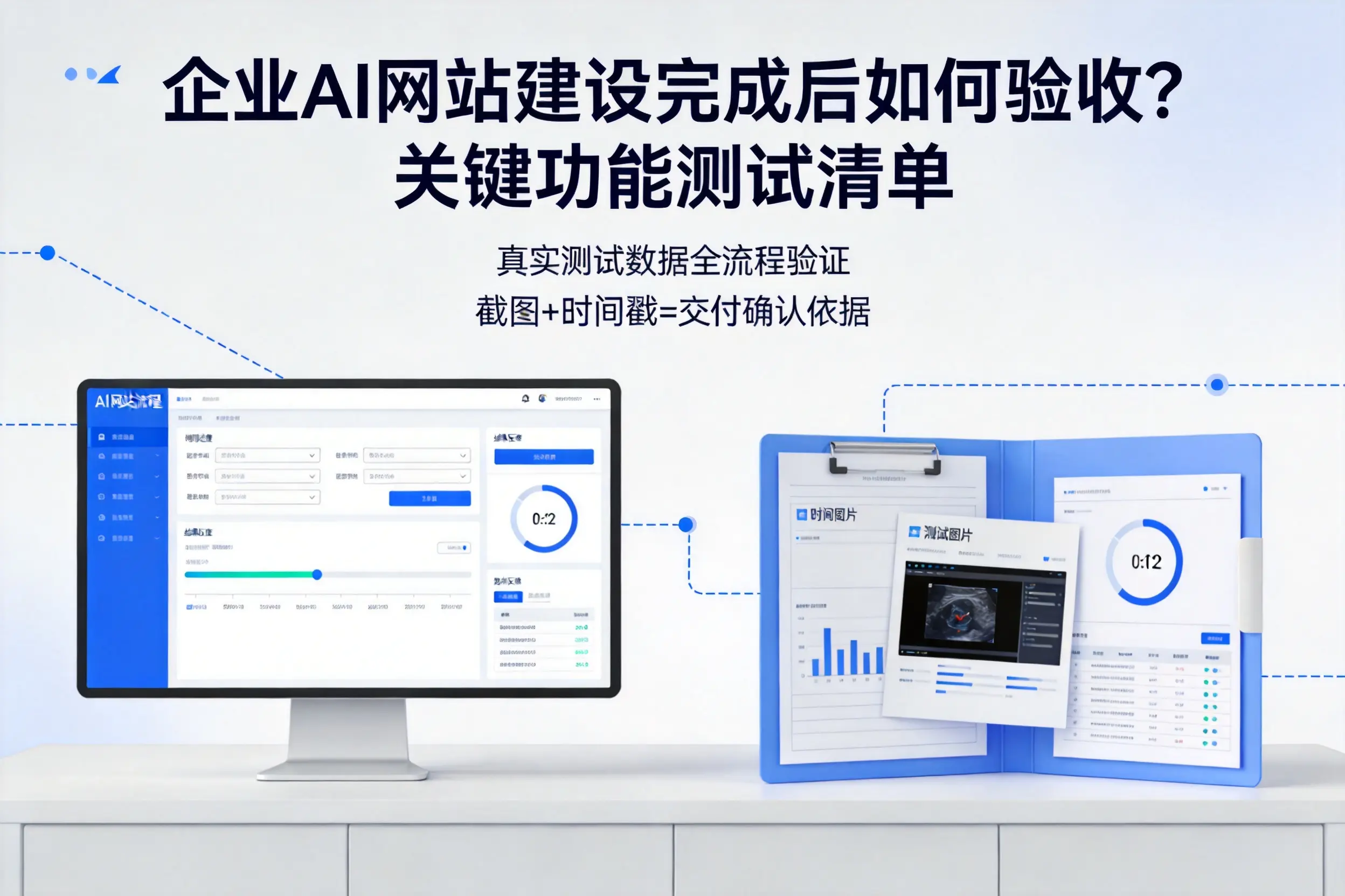 聊城企业AI网站建设完成后如何验收？关键功能测试清单